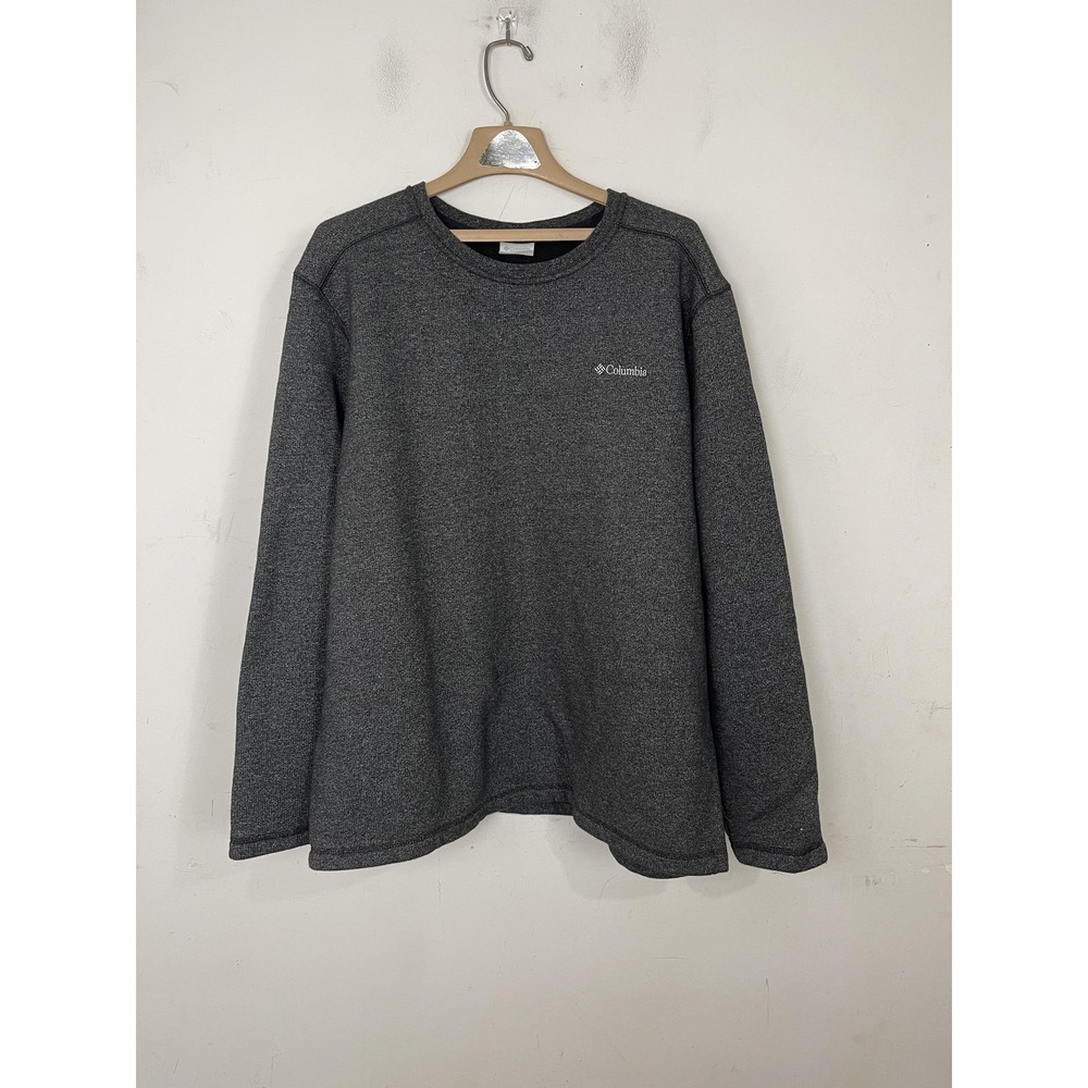 Columbia Pullover Sweater Mens 2XL Fleece Crewneck Hiking Camping Outdoors Warm